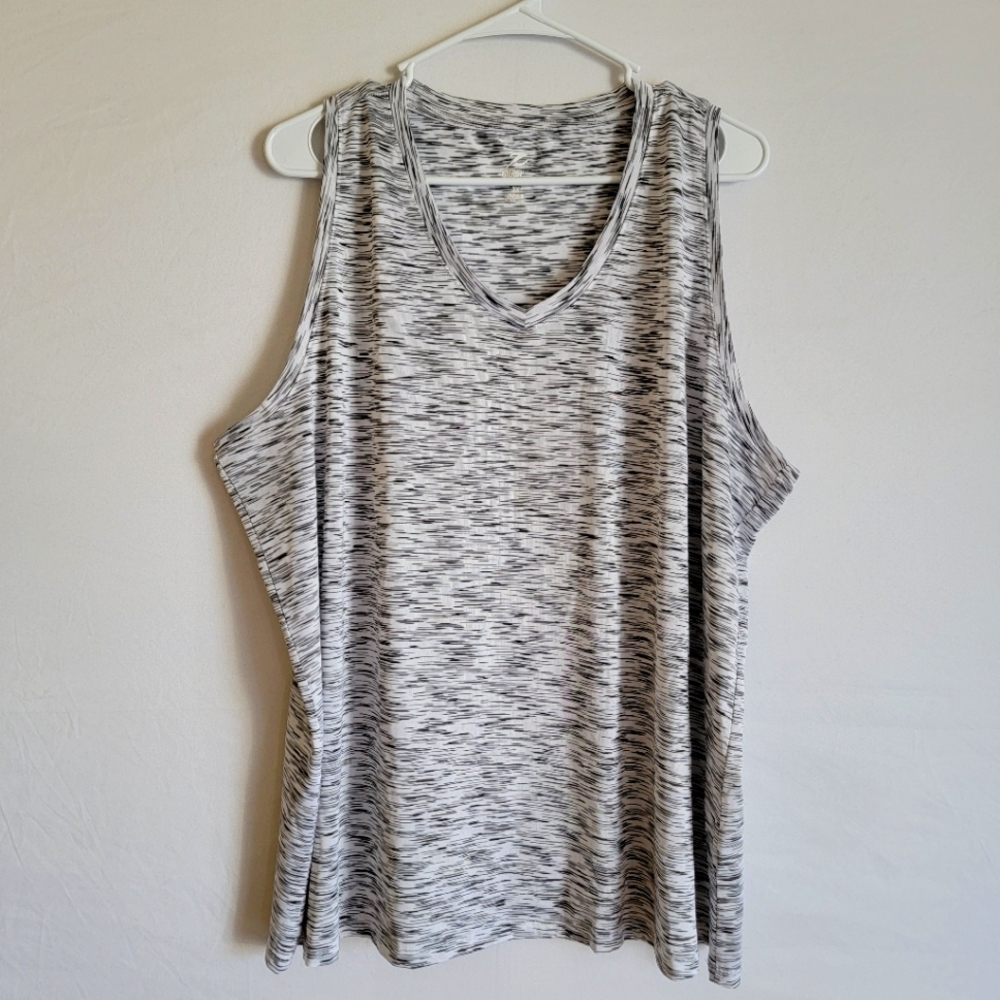 Energy Zone Sleeveless V-neck Athletic Top